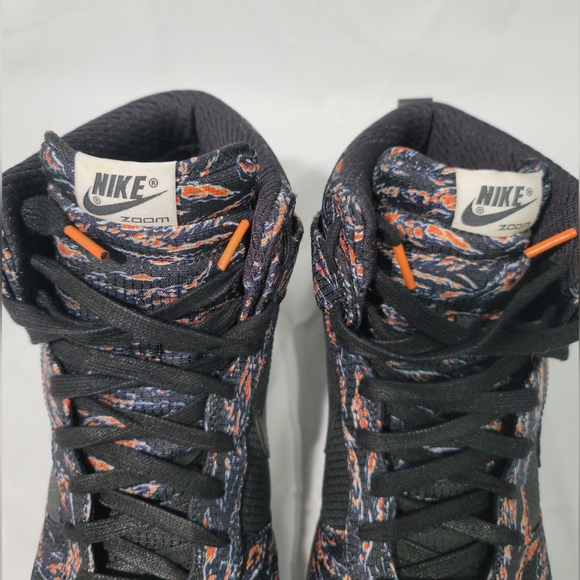Nike Dunk High Supreme Black Sail, Tiger Camo, size 12 BN Kith - Picture 6 of 14
